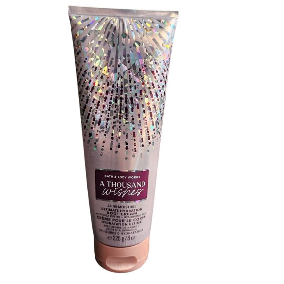 💥$10 ADD ON - Bath & Body Works Ultimate Hydration Body Cream A Thousand Wishes - Picture 1 of 3